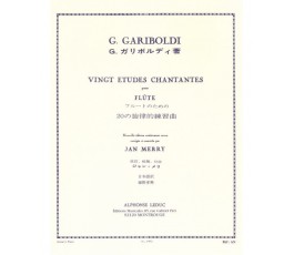 GARIBOLDI G. VINGT ETUDES...